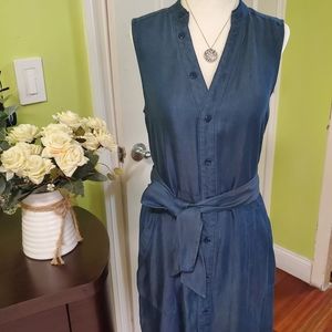👗 Laundry denim color midi dress 👗